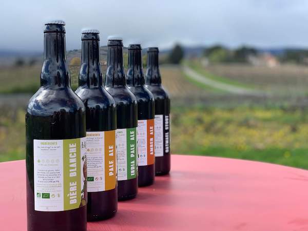 Photo Brasserie Ressource - invité de l'Association Beaujol'art - dégustation de vin à bien boire en Beaujolais BBB